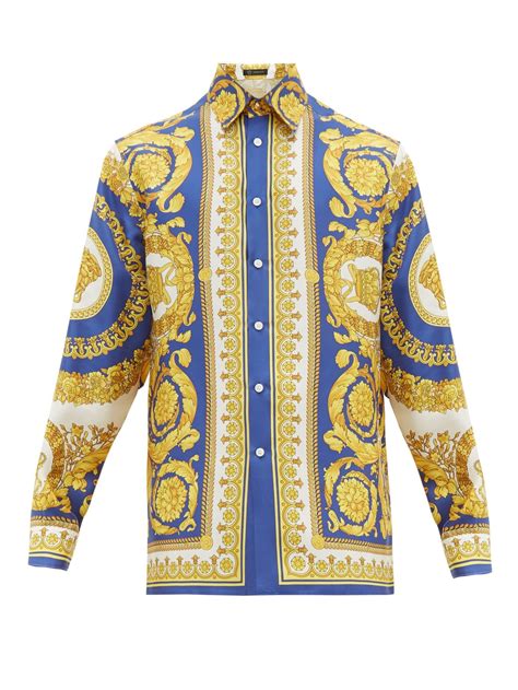 cheap versace silk shirts|Versace silk shirt women's.